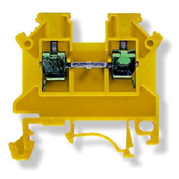 Złączka szynowa gwintowa ZSG1-4.0Nz żółty SIMET (11321314)